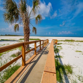 Walkway to the beach