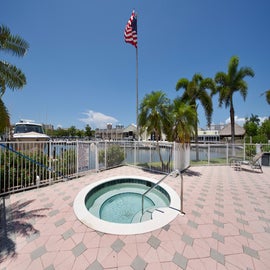 Hot Tub Overlooks the Water