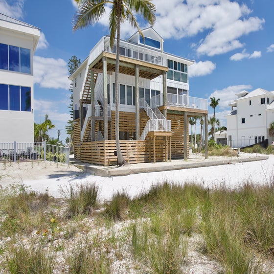 Beach Front side of Home