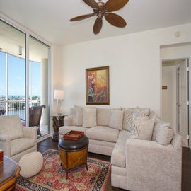 Living Room and Screened Lanai