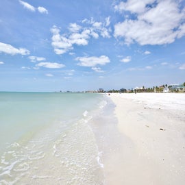 Beautiful Fort Myers Beach Behind Pelican Watch