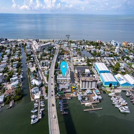 Harbor House Location Looking Towards the Gulf