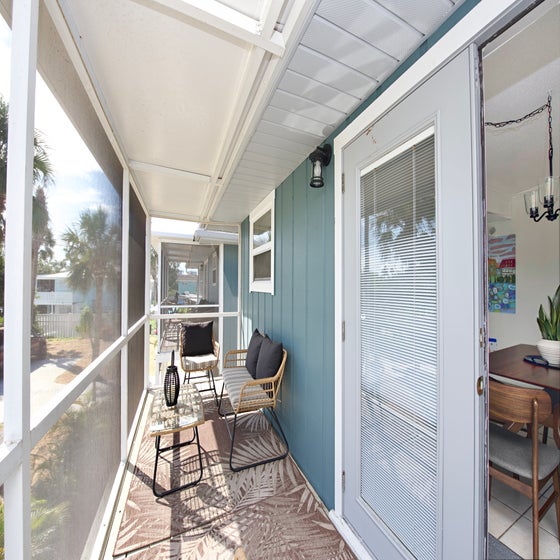 Screened porch