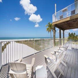 Beach views from Deck